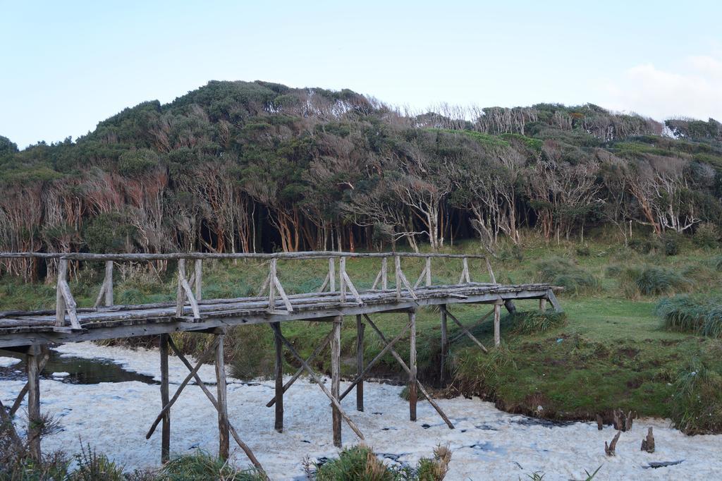Cabañas Vista Tranquila Chiloé Castro Esterno foto