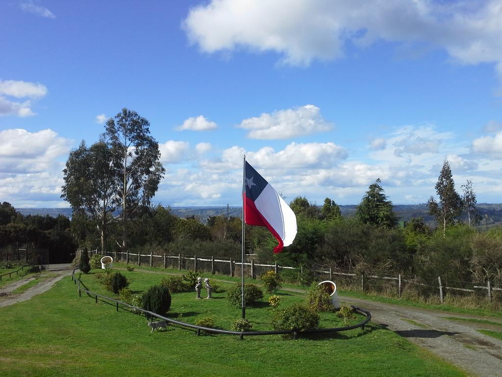 Cabañas Vista Tranquila Chiloé Castro Esterno foto