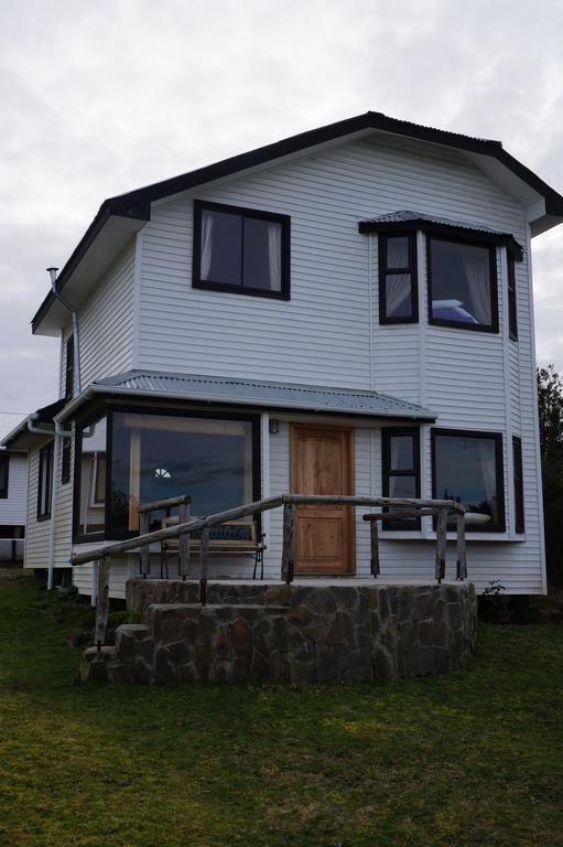 Cabañas Vista Tranquila Chiloé Castro Esterno foto