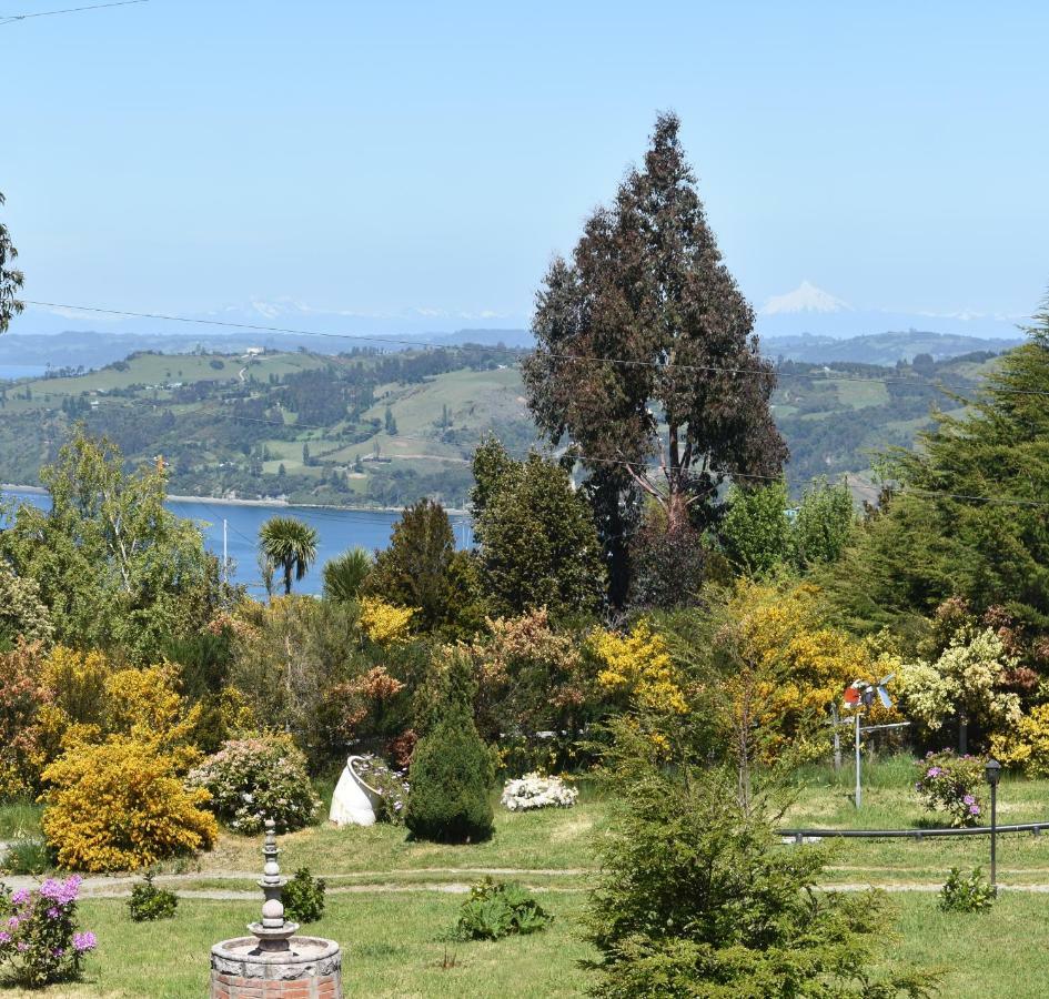 Cabañas Vista Tranquila Chiloé Castro Esterno foto
